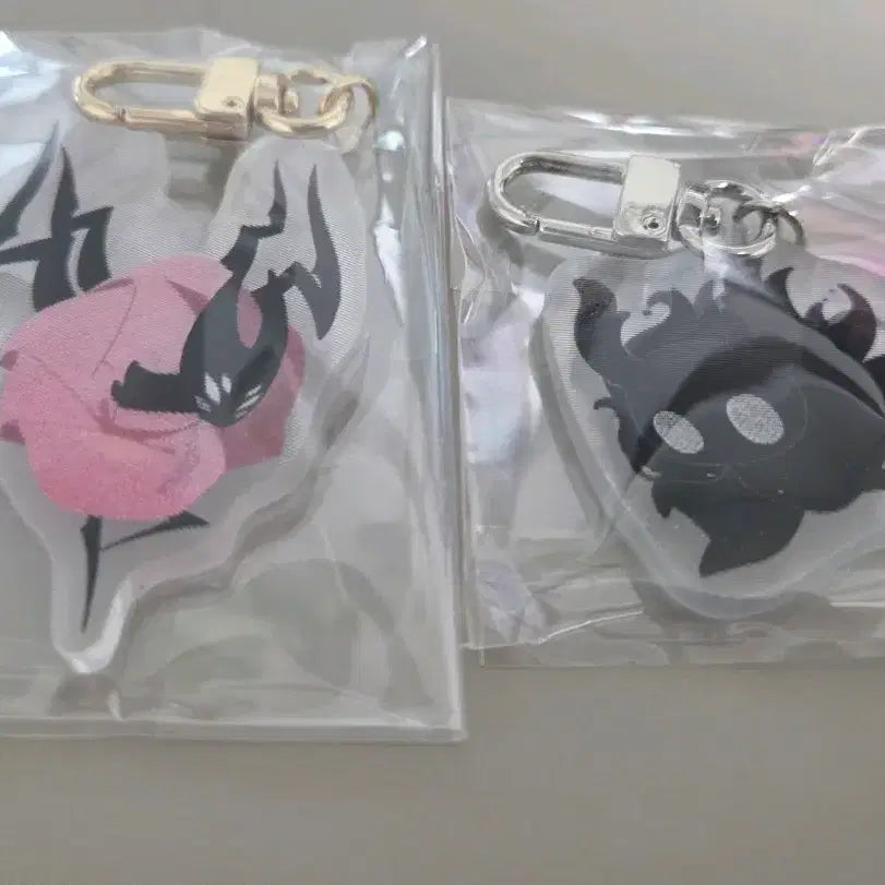 [BUNJANG] Hollow Knight Hornet Lenticular Keychain Bundle / 할로우 나이트 기사 호넷 렌티큘러 키링 일괄 실크송