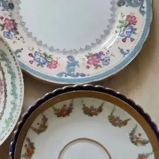 [BUNJANG] Vintage Small Plates Set / 빈티지 소접시 정리 판매