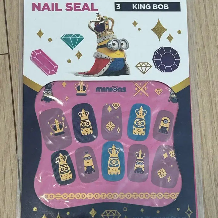 [BUNJANG] Minions Nail Sticker Rare Vintage / 미개봉) 미니언즈 네일 스티커 희귀 고전