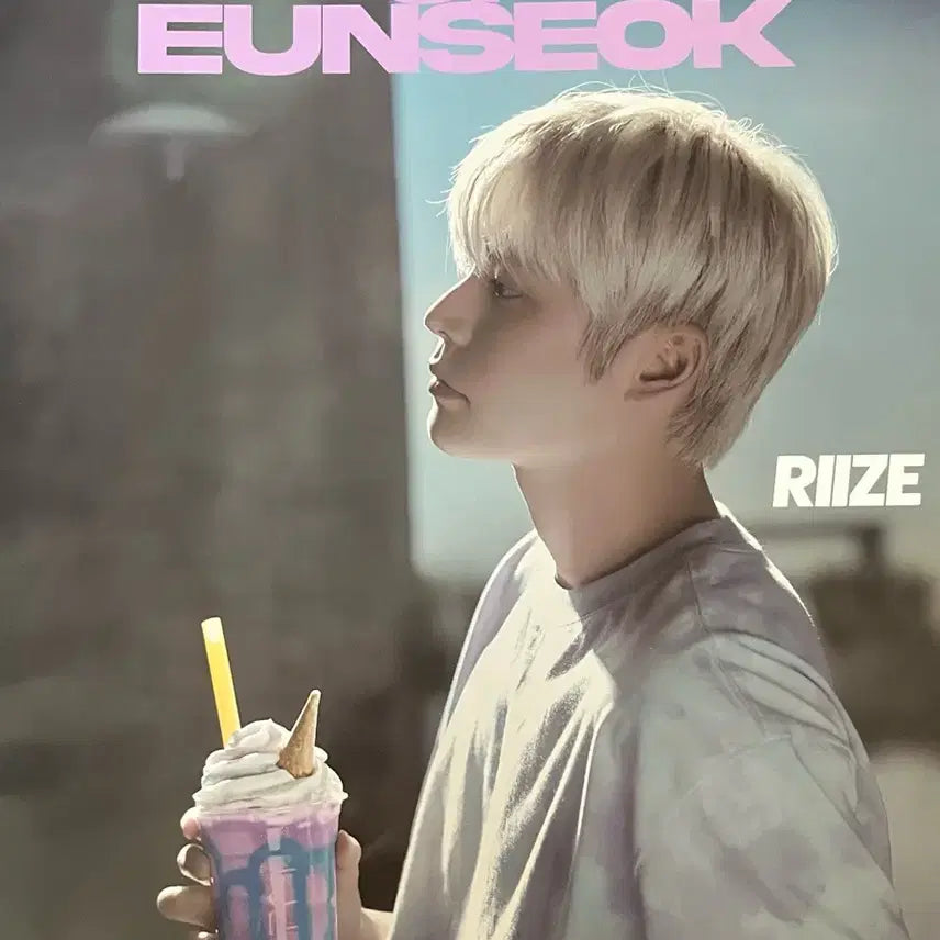 [BUNJANG] RIIZE Mega Coffee Anton &amp; Eunseok Poster / 라이즈 메가커피 앤톤,은석 포스터