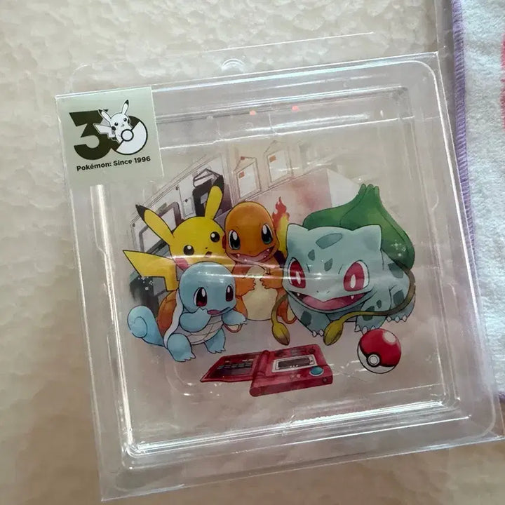 [BUNJANG] Pokemon Center 30th Anniversary Pikachu, Charmander, Squirtle, Bulbasaur Acrylic Block / 포켓몬센터 30주년 기념 피카츄 파이리 꼬부기 이상해씨 아크릴 블럭
