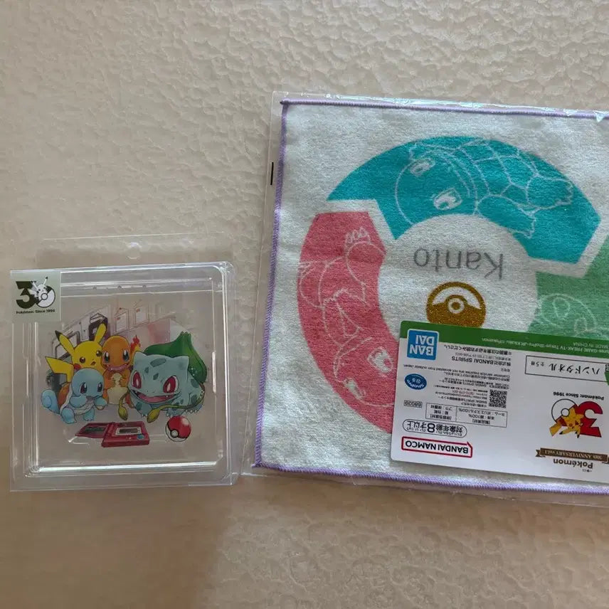 [BUNJANG] Pokemon Center 30th Anniversary Pikachu, Charmander, Squirtle, Bulbasaur Acrylic Block / 포켓몬센터 30주년 기념 피카츄 파이리 꼬부기 이상해씨 아크릴 블럭