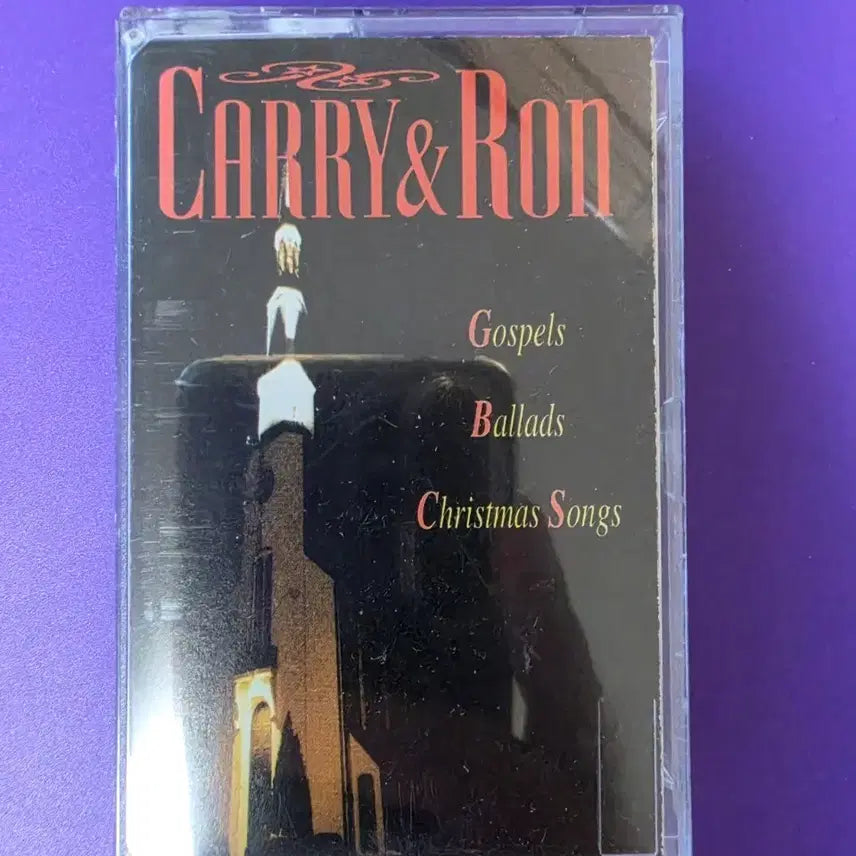 [BUNJANG] Carey &amp; Ron Unsealed Cassette Tape / [개봉/카세트 테이프] 캐리 앤 론