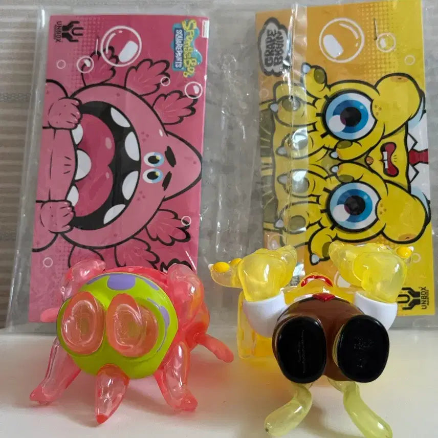 [BUNJANG] Grape Brain Sofubi SpongeBob Art Toy / 그레이프 브레인 소프비 스폰지밥 아트토이 grapebrain sofubi