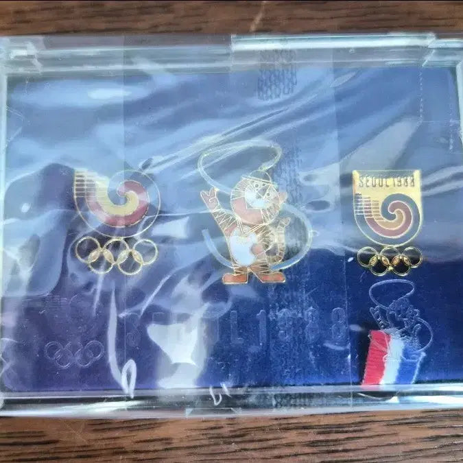 [BUNJANG] 1988 Seoul Olympics Commemorative Badge Set (3 Types) / 서울 1988 올림픽 기념 뱃지 3종 셋트