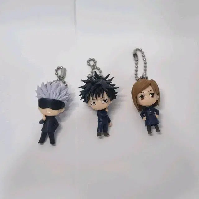 [BUNJANG] Jujutsu Kaisen Gacha Keyring Bundle Set (3 Pieces) / [급처] 주술회전 가차 키링 3개일괄