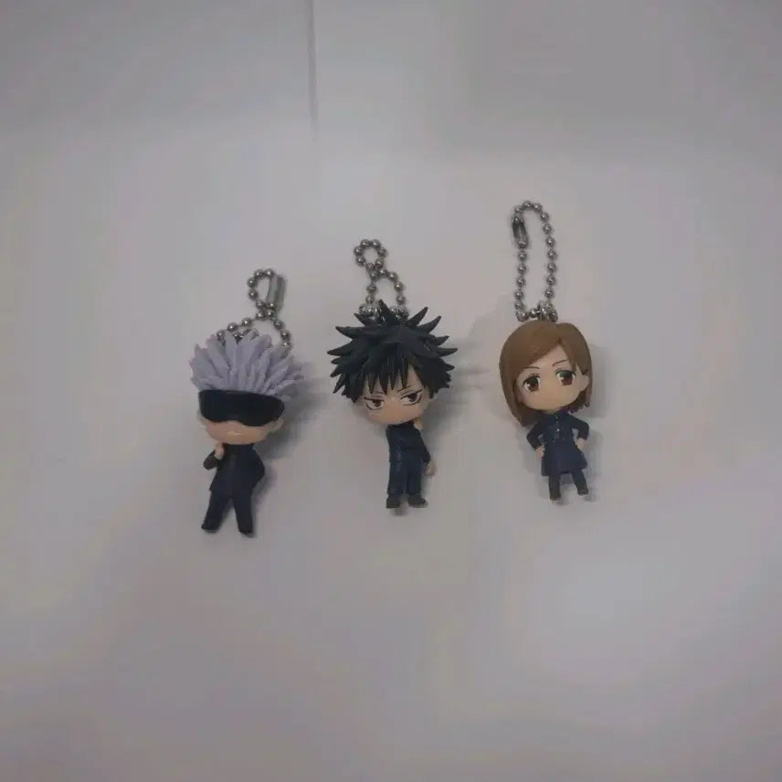 [BUNJANG] Jujutsu Kaisen Gacha Keyring Bundle Set (3 Pieces) / [급처] 주술회전 가차 키링 3개일괄