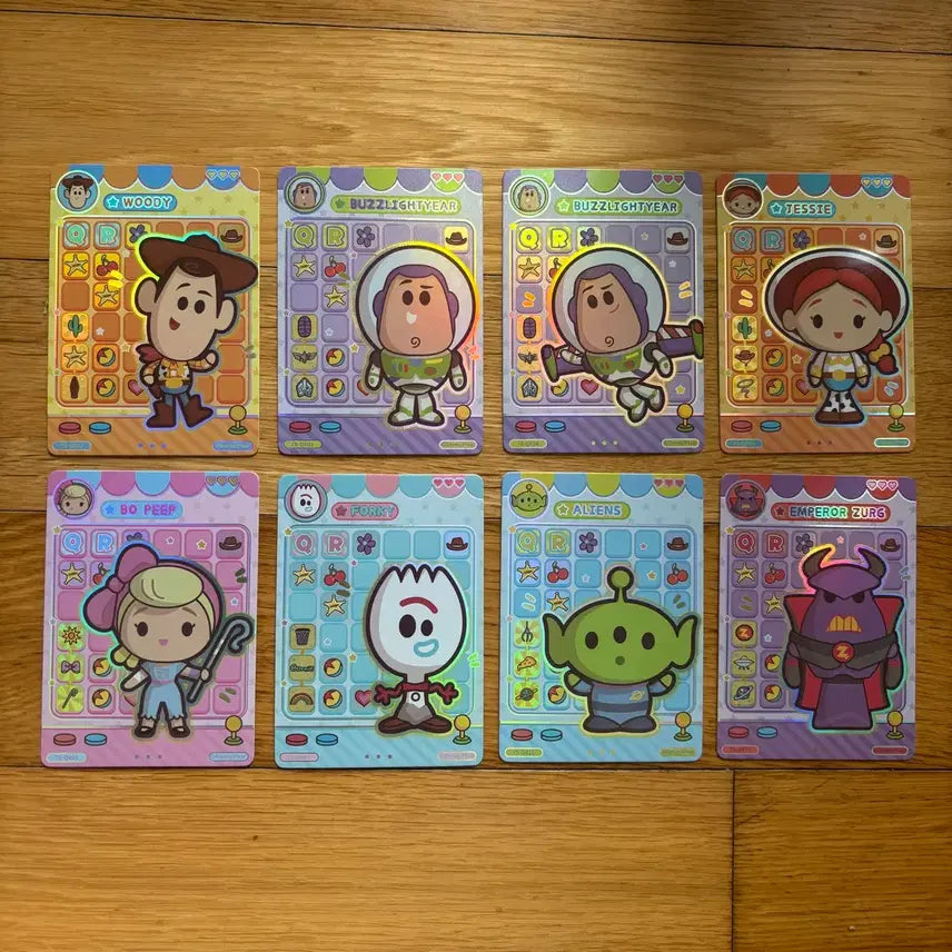 [BUNJANG] Disney Pixar Toy Story SD Card 8-Piece Set (Full Set) / [정품/미사용] 토이스토리 SD 카드 8종 세트 (개별판매X)