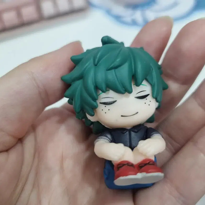 [BUNJANG] My Hero Academia Shoulder Buddy Gacha Figures Bundle (Deku, Todoroki, Bakugo) / [급처] 히로아카 어깨쿵 가챠 3개일괄