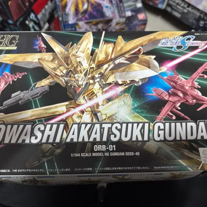 [BUNJANG] Bandai HG Owashi Akatsuki Gundam 1/144 Scale / 반다이 HG 오오와시아카츠키 건담 1/144 스케일