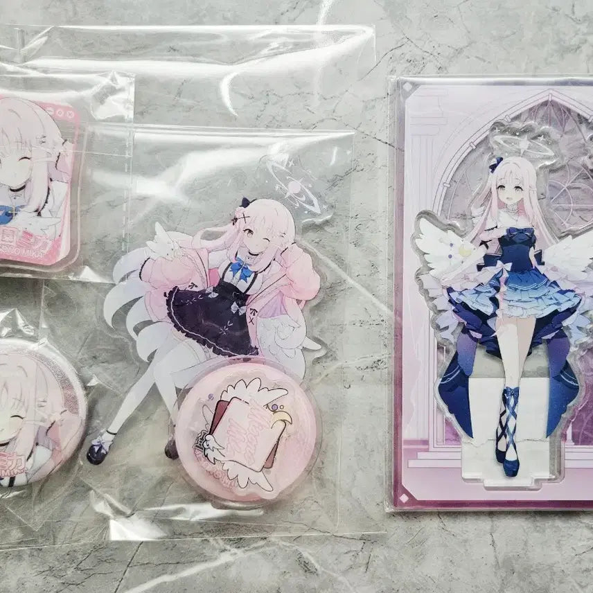 [BUNJANG] Blue Archive Mika Chinese Exclusive Acrylic Bundle / 블루아카이브 미카 아크릴 글리터, 중국한정 아크릴 등 일괄