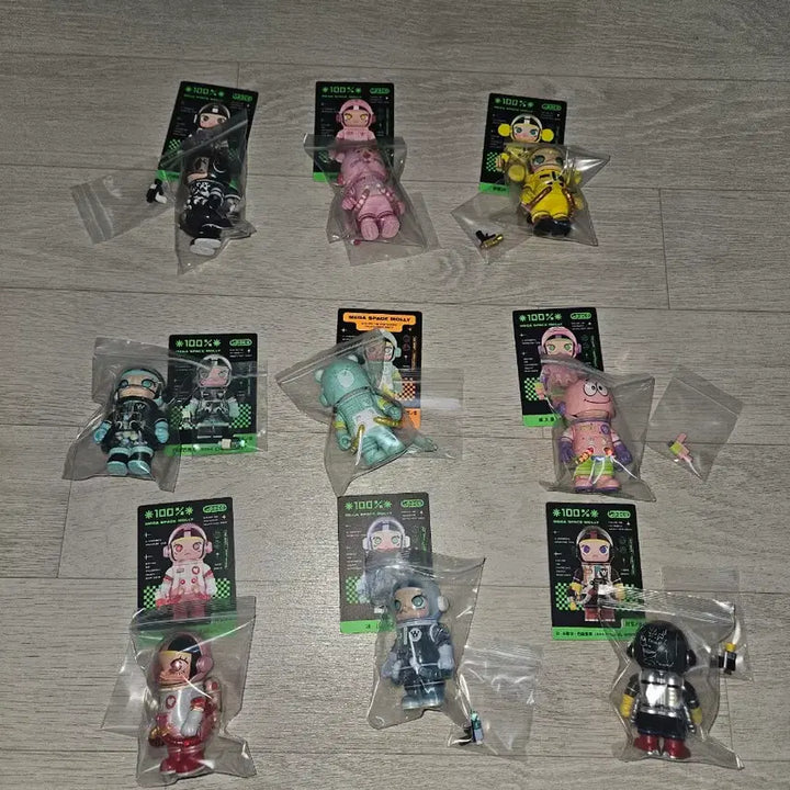 [BUNJANG] Pop Mart Space Molly Set / 팝마트 스페이스몰리 세트 팔아요