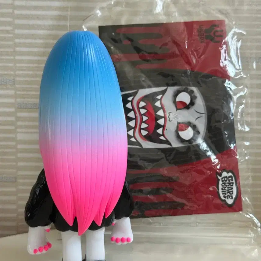 [BUNJANG] Grape Brain Geragera Sofubi Art Toy / 그레이프 브레인 아트토이 소프비 게라게라 sofubi