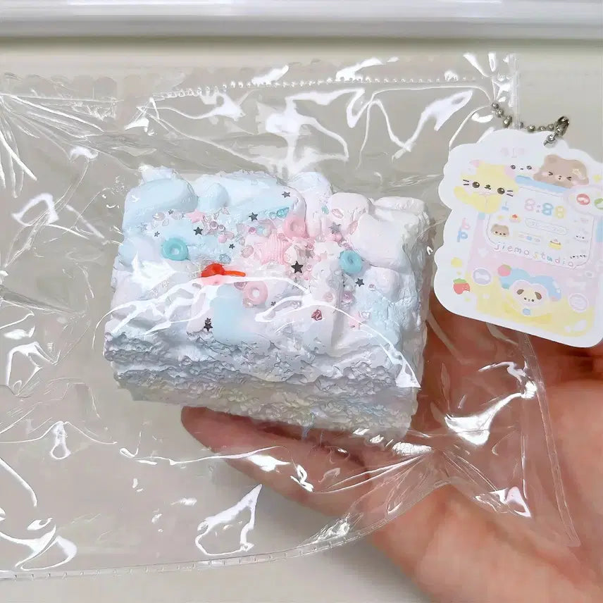 [BUNJANG] Jiemo Studio Cherry Onigiri Handmade Squishy / Jiemo studio 체리 주먹밥 수제 말랑이