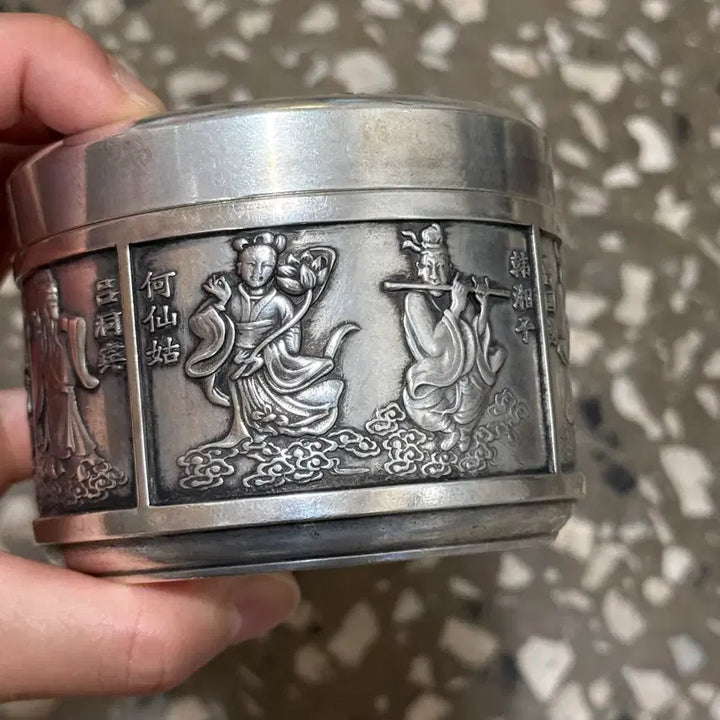 [BUNJANG] Brass Tea Caddy with &