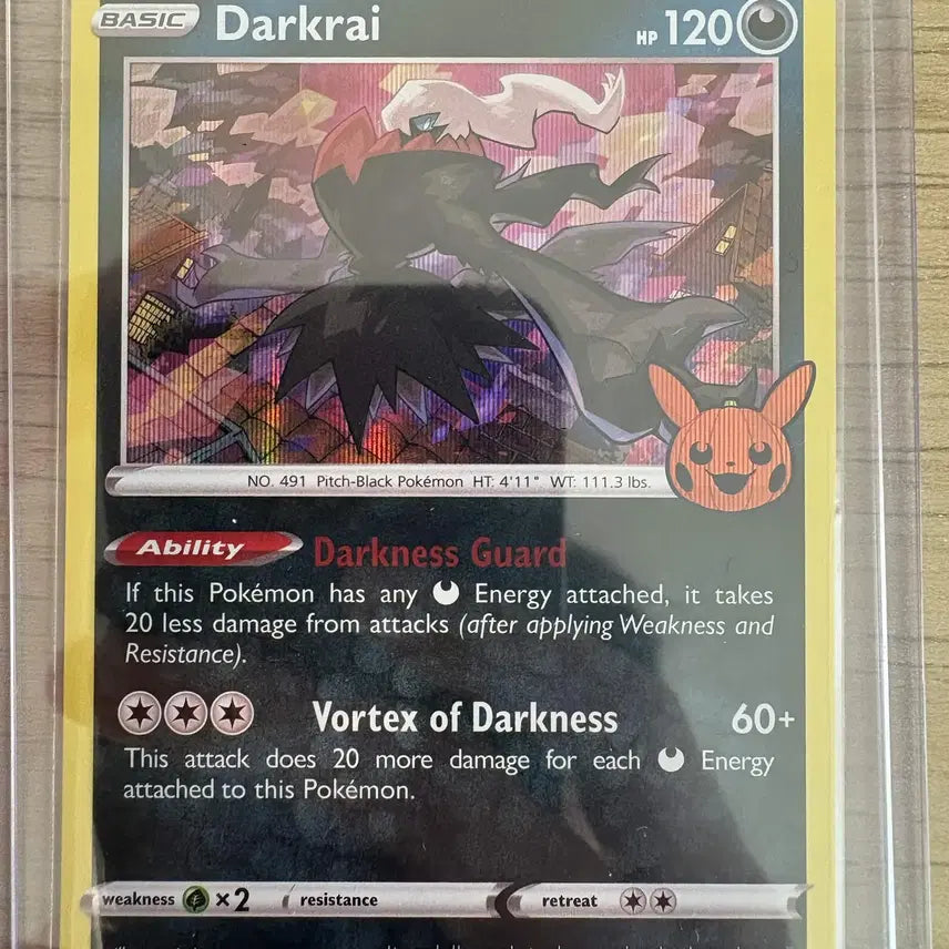 [BUNJANG] Darkrai Halloween 2022 North America Graded Trading Card / 북미 2022 할로윈 다크라이 등급용 최상급 포켓몬카드