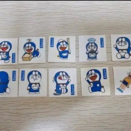 [BUNJANG] Doraemon Shiny Version Ttibu Seal / [구매/교환] 도라에몽 샤니 구버전 쌰니 띠부씰