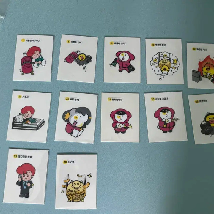 [BUNJANG] Anne of Green Gables, Lee Jung-hoo, Knotted, Ppushyupushy Sticker Set / 빨간머리앤, 노티드, 뿌셔뿌셔 띠부씰 판매