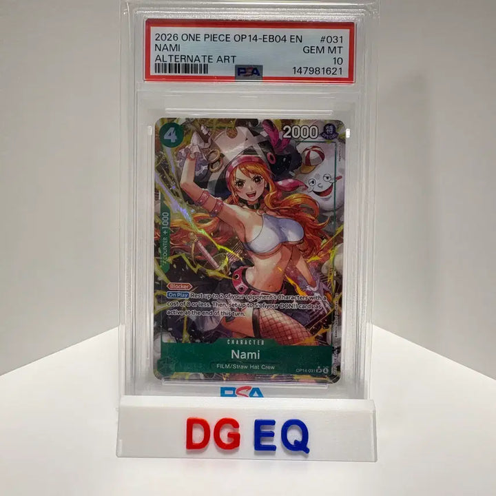 [BUNJANG] One Piece Card English Version Nami OP14-031 PSA 10 Graded Card / 원피스 카드 영판 나미 OP14-031 PSA 10 등급카드 판매