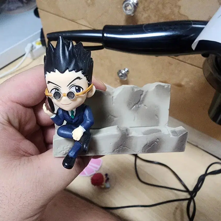 [BUNJANG] Hunter x Hunter Re-Ment Hisoka &amp; Leorio Bundle Set Figures / 헌터x헌터 리멘트 히소카,레오리오 일괄 팝니다