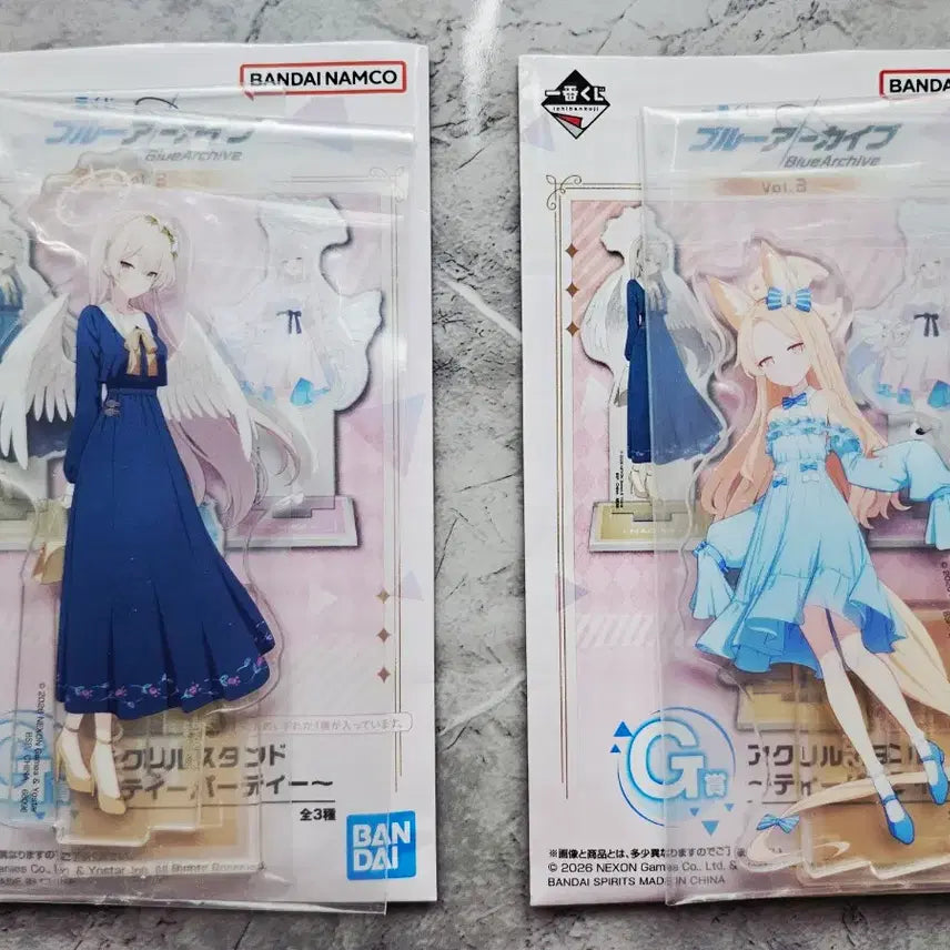 [BUNJANG] Blue Archive Ichiban Kuji Nagisa, Seia, China Exclusive Mika Acrylic Standee &amp; More Bundle / 블루아카이브 제일복권 나기사, 세이아, 중국한정 미카 아크릴 글리터 등
