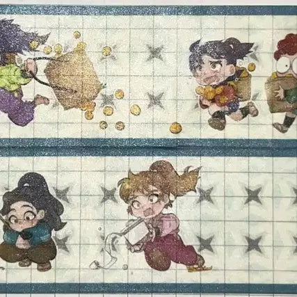 [BUNJANG] Nintama Unofficial Goods Masking Tape / 닌타마 비공식 굿즈 마스킹테이프