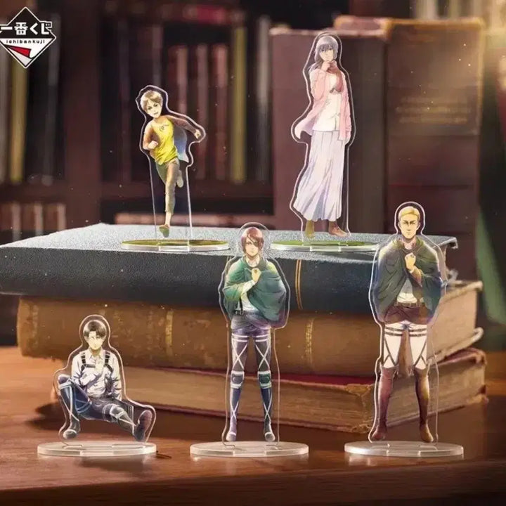 [BUNJANG] Attack on Titan 5-Type Sealed Acrylic Stand Set / 미개봉 진격거인 아크릴 스탠드 5종