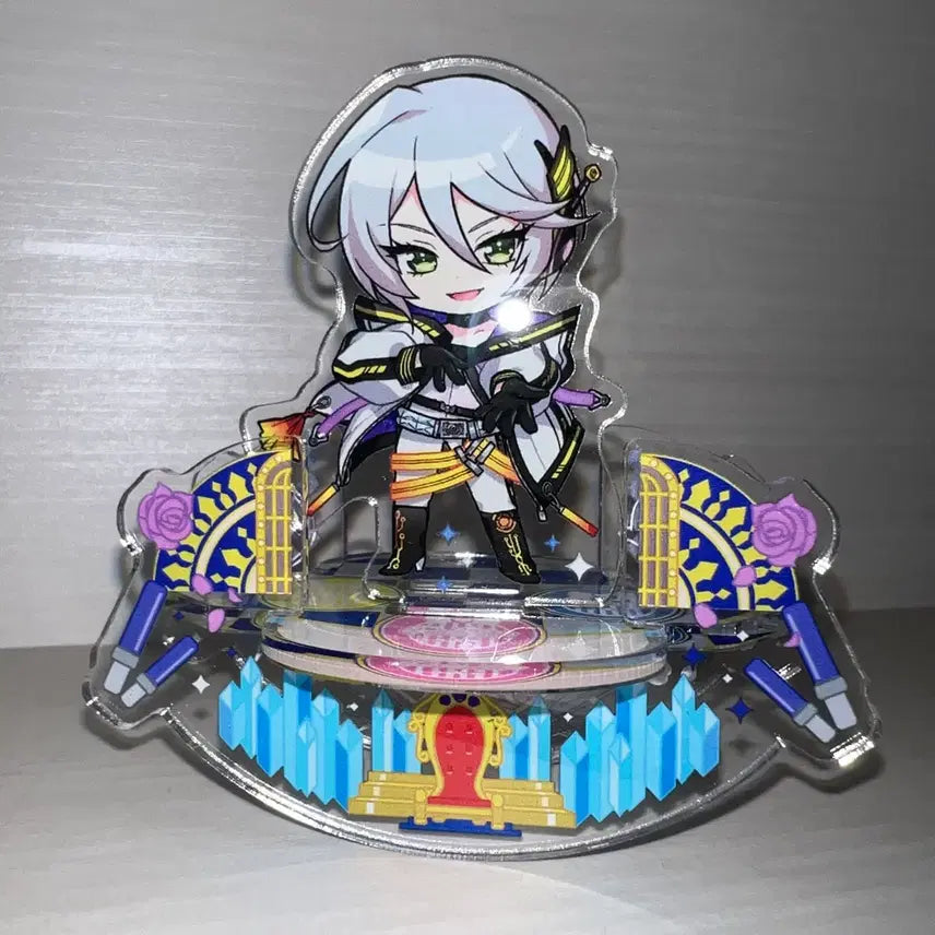 [BUNJANG] Pripara Shikyoin Hibiki Acrylic Stand / (희귀매물) 프리파라 시쿄인 히비키 그레이 마루쿠지 유라유라 아크릴 스탠드
