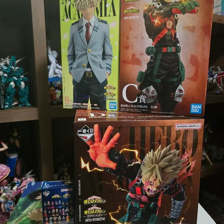 [BUNJANG] My Hero Academia Ichiban Kuji Katsuki Bakugo Figure Set (B, C, D) / 나의 히어로 아카데미아 이치방쿠지 b c d 바쿠고 피규어