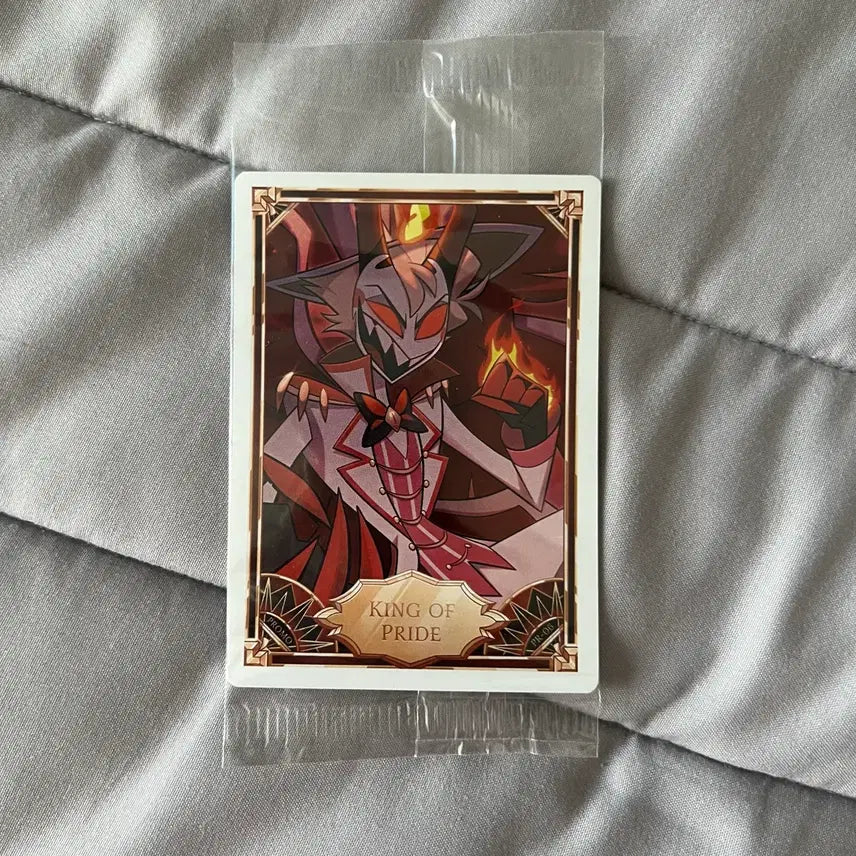 [BUNJANG] Hazbin Hotel Lucifer Morningstar Promo Card / 해즈빈 호텔 트레카 루시퍼 프로모 카드