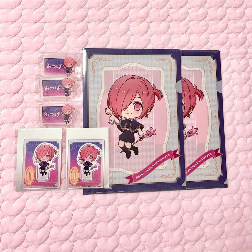 [BUNJANG] Toilet-Bound Hanako-kun Mitsuba Sousuke Wizard Series Acrylic Name Clip File / 지박소년 하나코군 미츠바 소스케 마법사 시리즈 네임클립 파일 아크릴