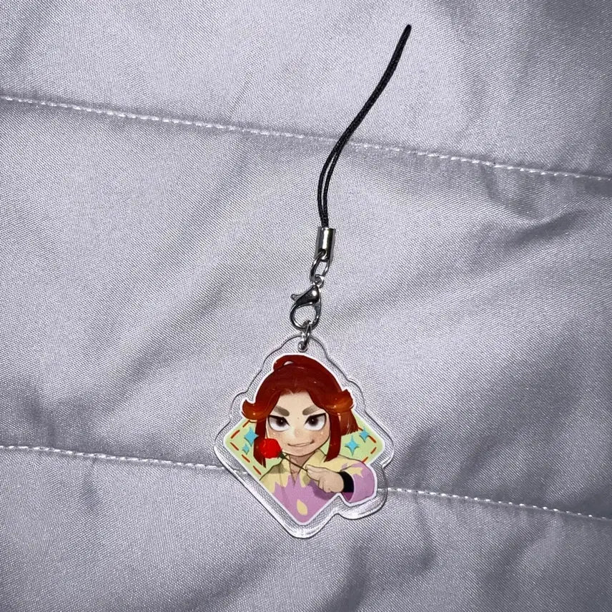 [BUNJANG] Taira no Takiyashamaru Nintama Unofficial Goods Keychain / 닌타마 타키야샤마루 비공식 굿즈 키링
