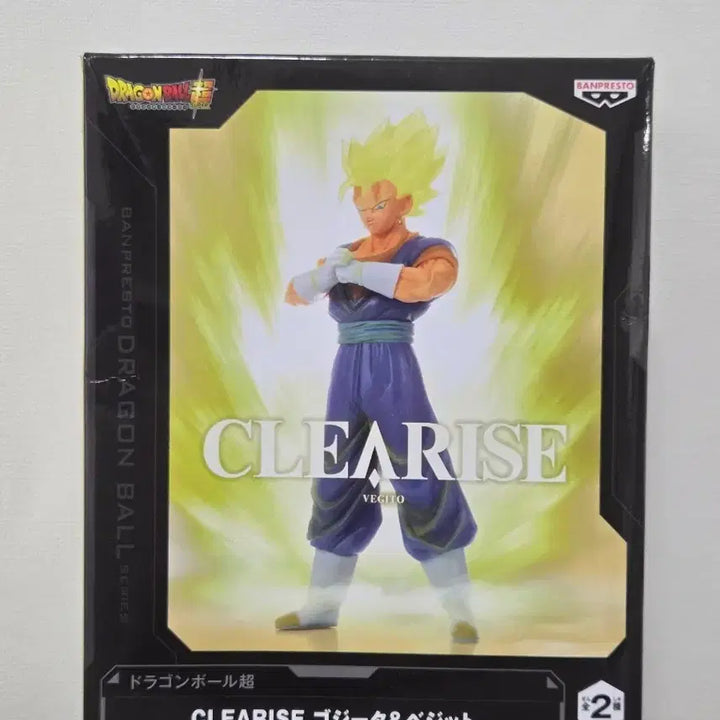 [BUNJANG] Dragon Ball Vegito CLEARISE Figure (Sealed) / (미개봉) 드래곤볼 베지트 CLEARISE 클리어라이즈 피규어