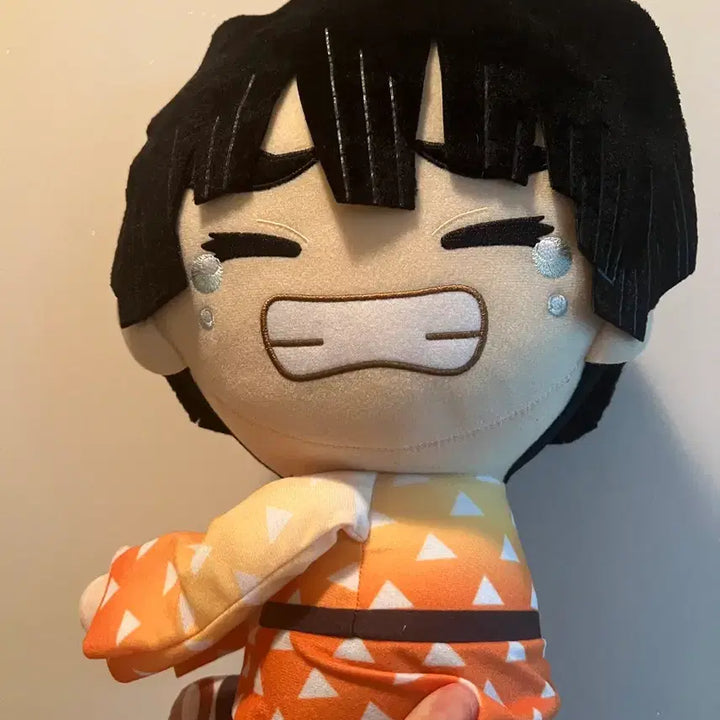 [BUNJANG] Banpresto Demon Slayer Zenitsu Agatsuma Crying Plush / 반프레스토 귀멸의칼날 우는 젠이츠 누이구루미 인형