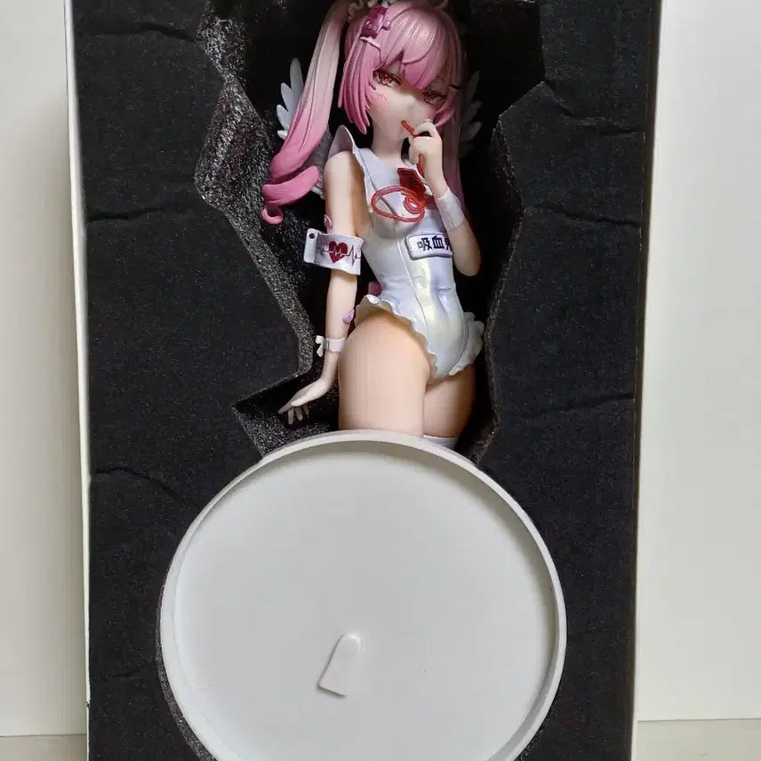 [BUNJANG] Bibi Buttons Tsukuyomi Ai Trainee Nurse Figure (Non-Authentic) / Bibi Buttons 견습 간호사 츠쿠요미 아이 피규어 (정품X)