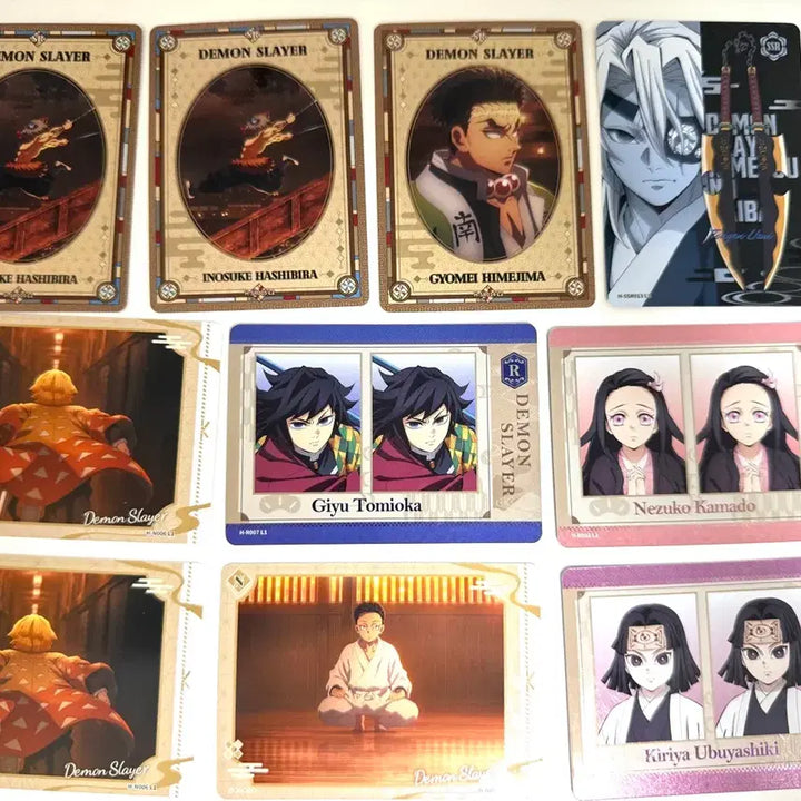 [BUNJANG] Demon Slayer Profile Card Set / 귀멸의칼날 프로필 카드 판매