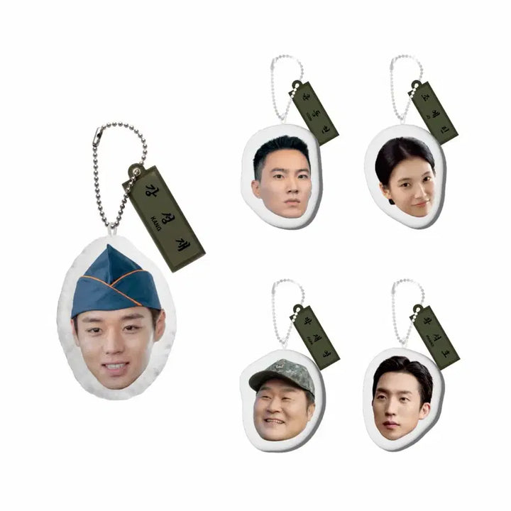 [BUNJANG] Park Jihoon Soldier Legend Popup Store Face Cushion Keychain Nametag / 새상품) 박지훈 취사병 전설이 되다 팝업스토어 얼굴 쿠션 키링 네임택
