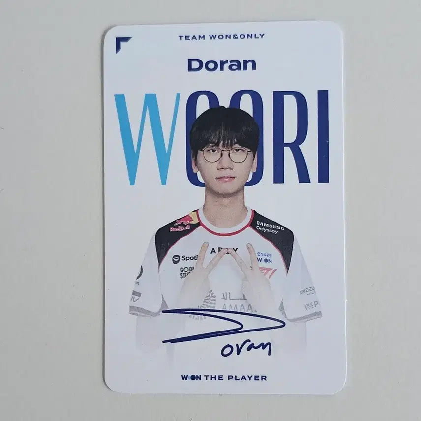 [BUNJANG] T1 Doran LCK Woori Bank Photocard / Lck 우리은행 포토카드 T1 티원 도란 doran