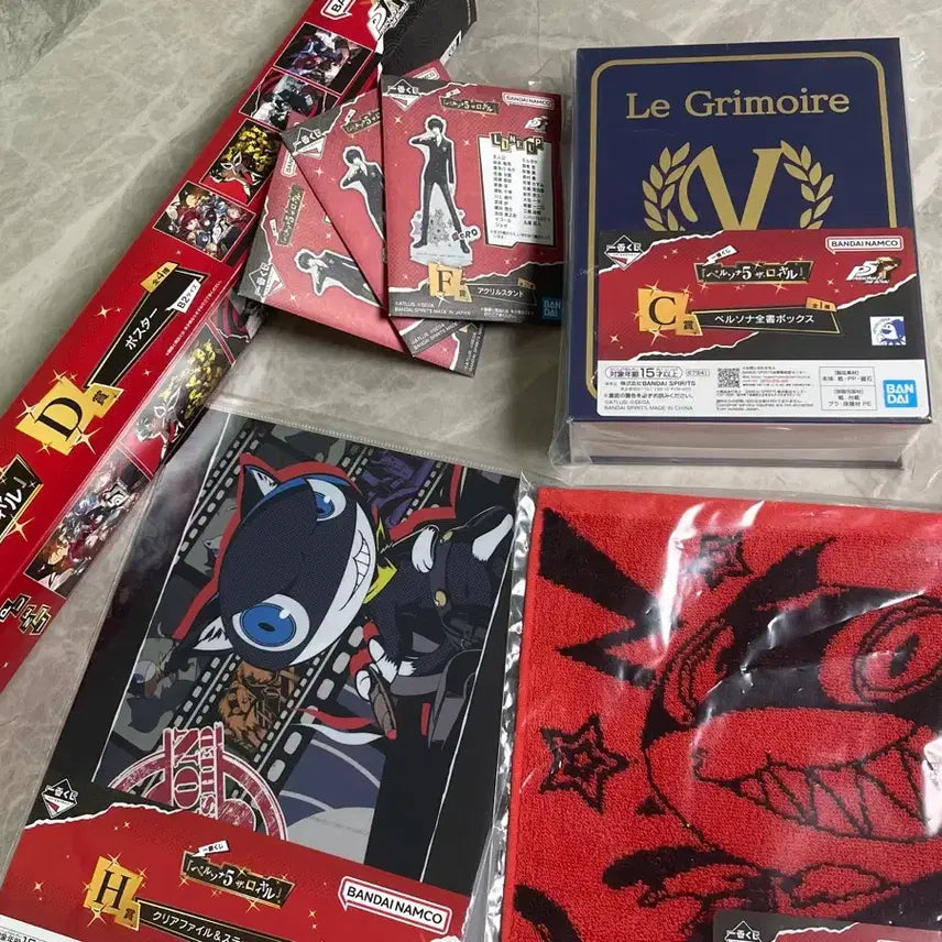 [BUNJANG] Persona 5 Royal Kuji C, D, E, F Bundle Set / 페르소나5 로얄 쿠지 C,D,E,F 일괄