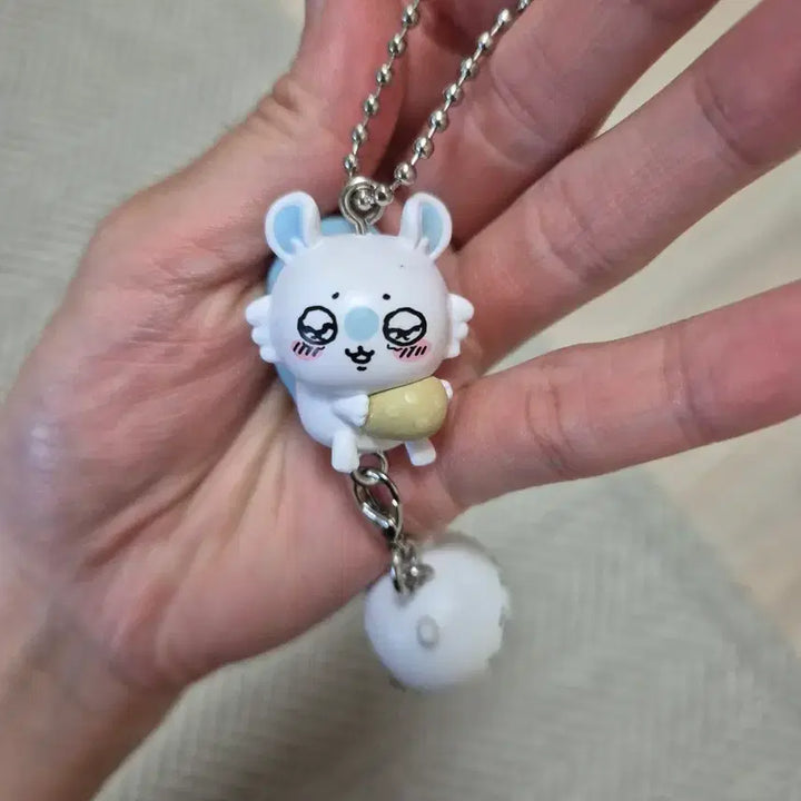 [BUNJANG] Chiikawa Chein Chain Gacha Keyring Set (3 Types) / 치이카와 줄줄이 가챠키링 3종 일괄 모몽가 치이카와 우사기