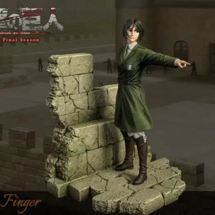 [BUNJANG] JC Model Power Peak Finger Attack on Titan Resin Figure / jc 모델파워 피크 핑거 진격의거인 레진 피규어