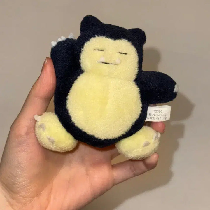 [BUNJANG] Bandai 1999 Snorlax Plush / 고전 포켓몬스터 잠만보 인형