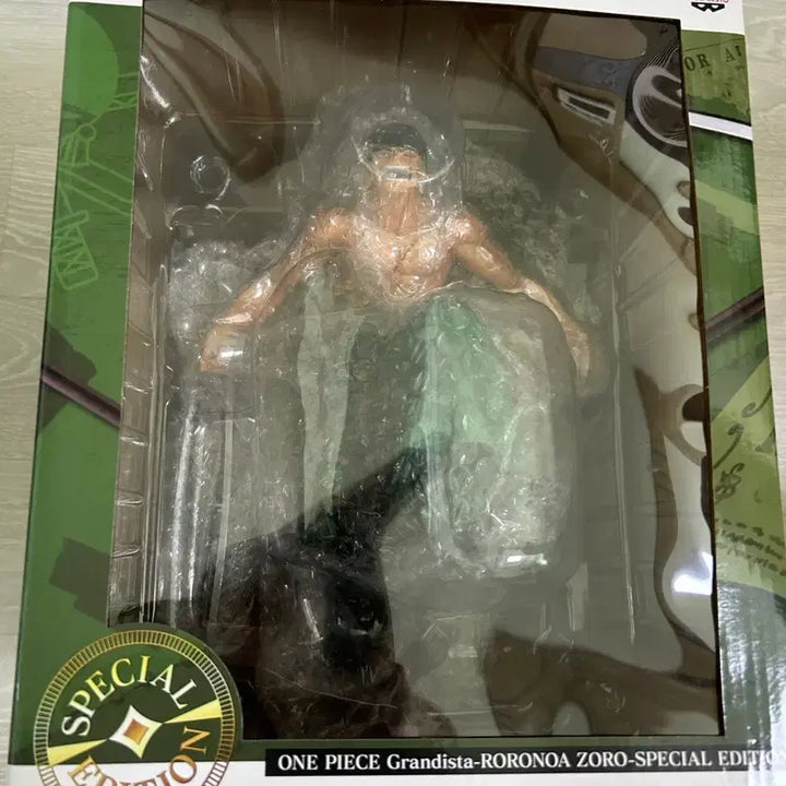 [BUNJANG] One Piece Grandista Special Edition Zoro Figure / 원피스 그란디스타 스페셜 에디션 조로 피규어 박스0