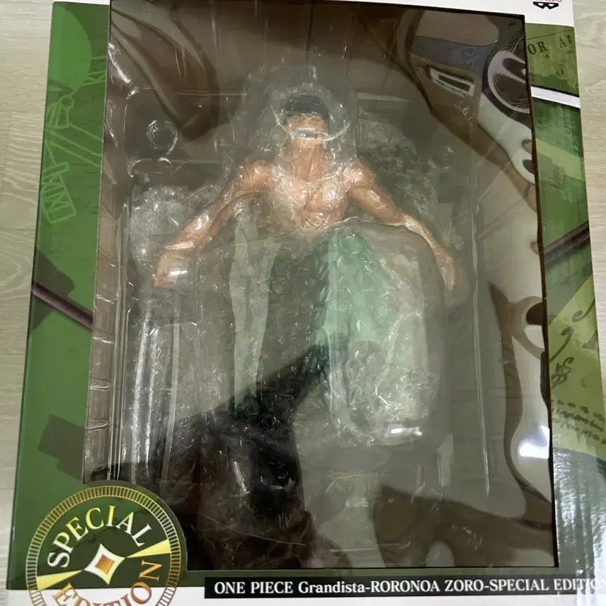 [BUNJANG] One Piece Grandista Special Edition Zoro Figure / 원피스 그란디스타 스페셜 에디션 조로 피규어 박스0