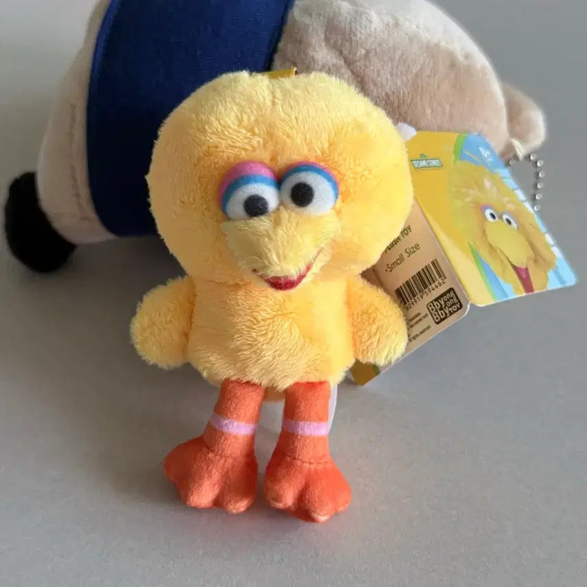 [BUNJANG] Sesame Street Big Bird Plush Keychain / 세서미스트리트 빅버드 인형 키링