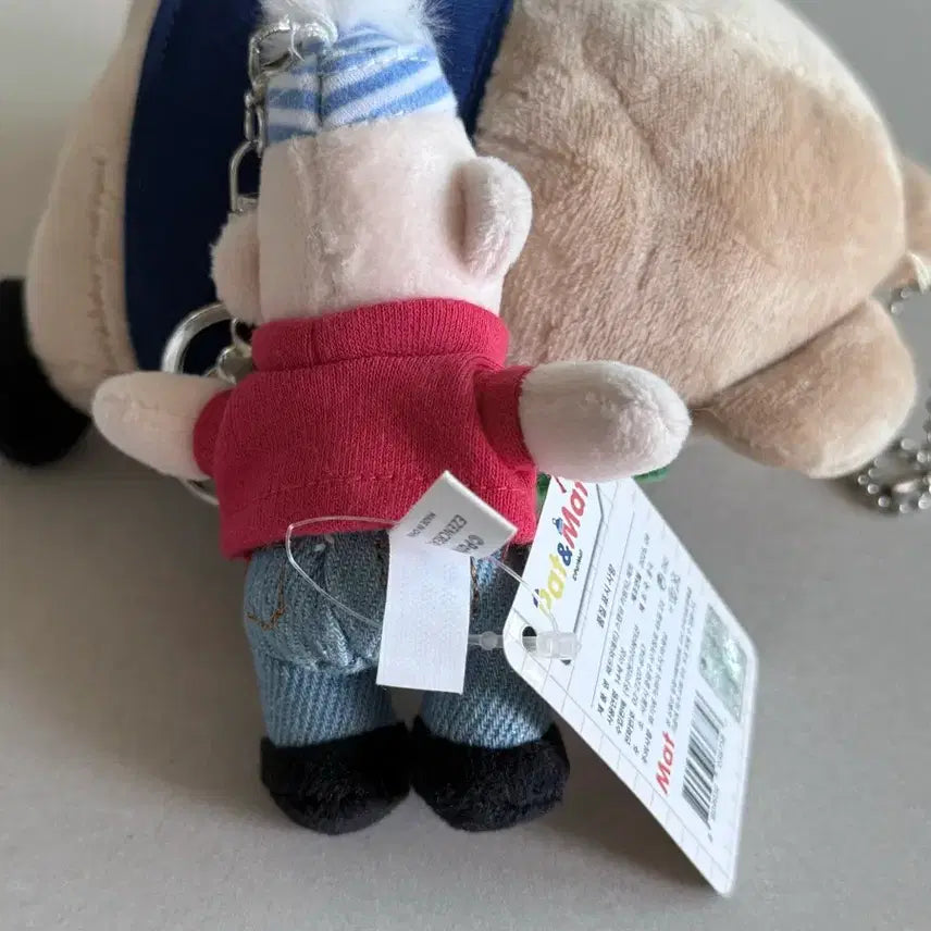 [BUNJANG] Pat &amp; Mat Keyring Plush / 패트와매트 키링 인형