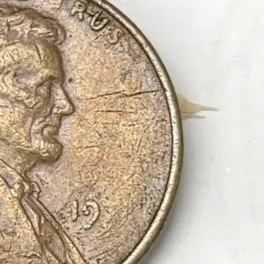 [BUNJANG] Lincoln Penny "Trust" Mint Error Coin / 19?년 링컨페니 앞.뒤 주조에러