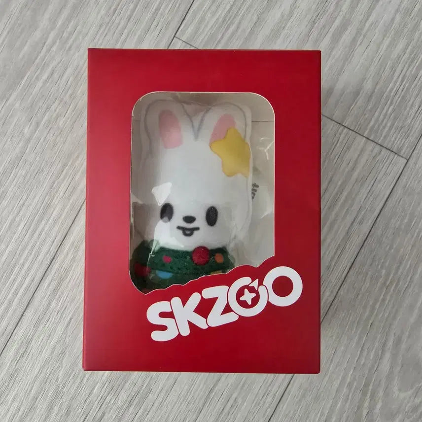 [BUNJANG] Ski-Zoo Rabbit Cushion Keyring / 스키주 리빗 쿠션키링