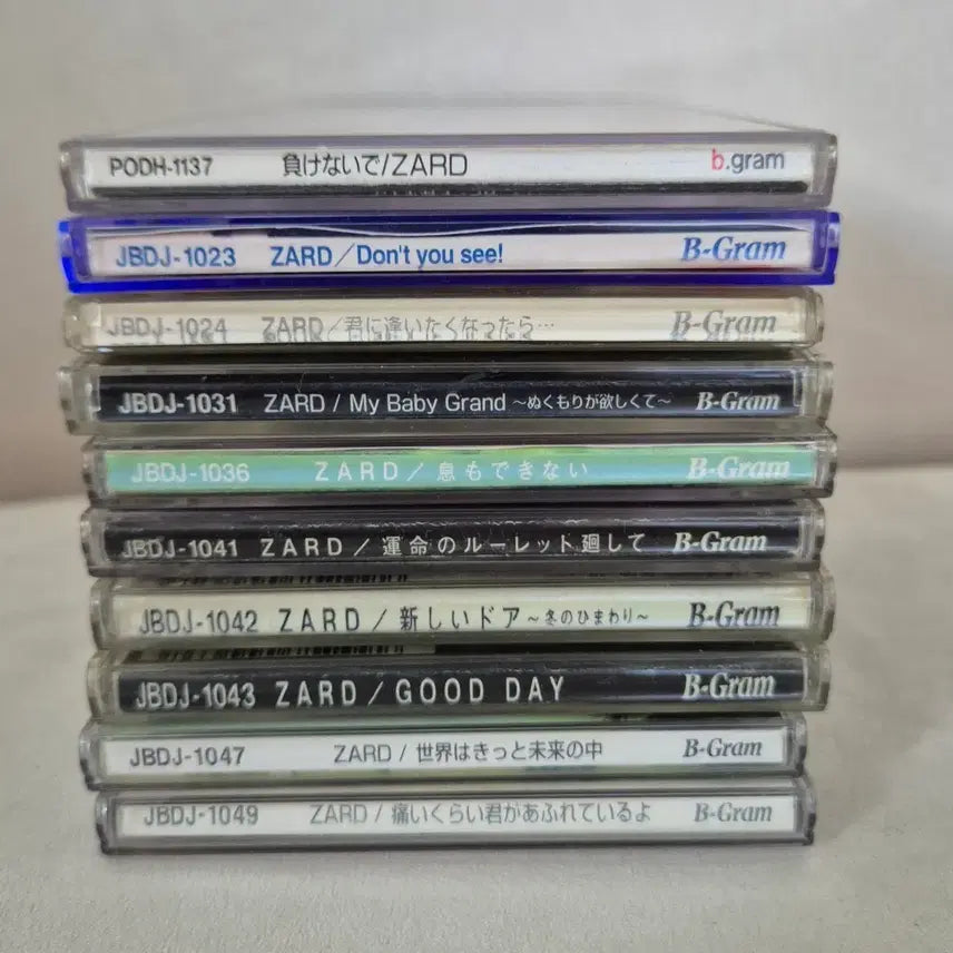 [BUNJANG] ZARD 8cm Single Collection (10CD Bundle Set) / ZARD 8CM 싱글 10장 일괄