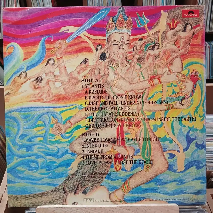 [BUNJANG] Earth and Fire Atlantis LP (Mint Condition) / 민트 희귀 EARTH AND FIRE LP 할인